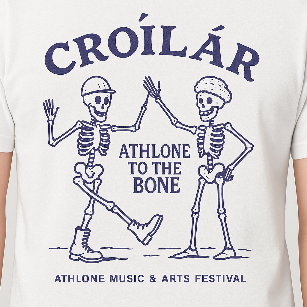 Croílar Festival T-Shirt – “Athlone to the Bone” Edition
